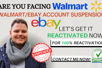 reinstate walmart suspension walmart reinstatement ebay account reinstatement