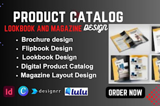 editable product catalogue catalog, brochure, magazine, workbook journal design