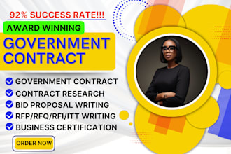 write winning rfp bid proposal, secure government contract, rfq, rfi, uk tender