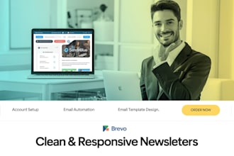 build brevo or mailchimp email campaigns and automation flows
