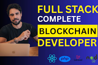 be doing complete blockchain development, smart contracts, dapps, tokens