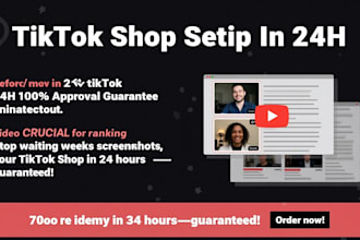 setup and optimize your tiktok shop instagram and facebook shop for dropshipping