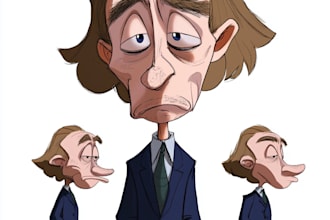 draw political cartoon and caricature