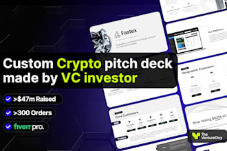 create a custom crypto or blockchain pitch deck that is investor ready