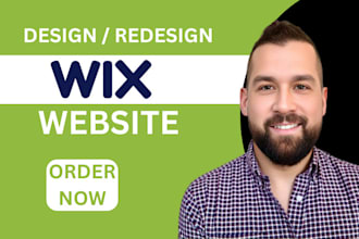 design or redesign a high converting wix website or wix online store