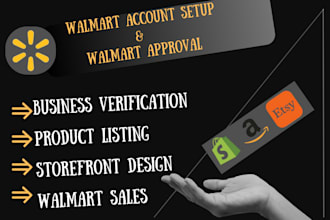 setup optimize and approve your walmart marketplace seller central account