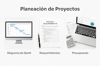organize and plan the initial phase of your project with timelines, requirement