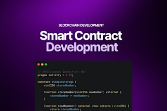 develop custom smart contracts on ethereum, polygon, solana