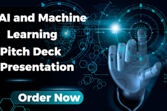 design investorready startup ai pitch deck machine learning funding presentation