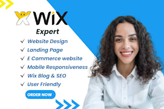 create wix landing page design wix website redesign wix website wix store blog