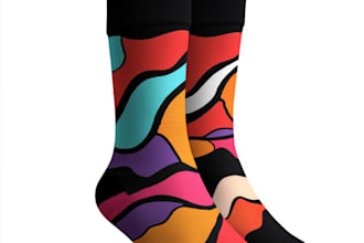 create a unique socks design