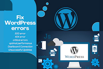 fix 404, 403, 500, 503, redirects, malware, indexing, database site errors fast