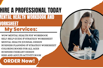 do wow mental health pdf worksheet workbook design journal checklist lead magnet