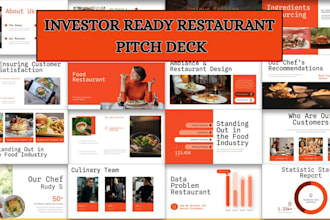 investor ready  USA asia UK restaurant bank loan and pitch deck powerpoint ppt