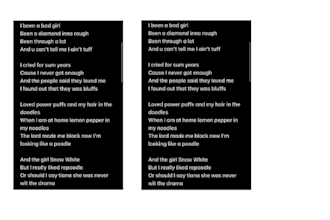 finish a hook or lyrics within a week and a full song later