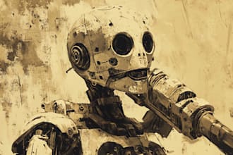 do warhammer themed illustration