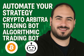 automate your strategy, crypto arbitrage trading bot, algorithmic trading bot