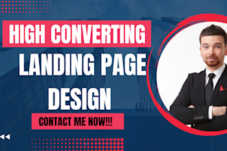 design a responsive landing page using hubspot systeme io getresponse figma