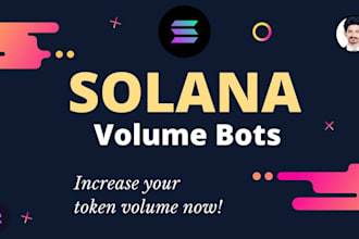 build solana volume bot, memecoin, solana raydium bot dextool bot, volume bot