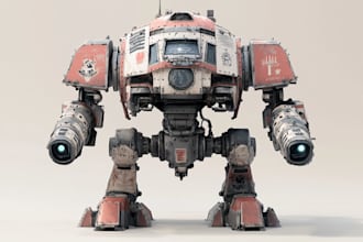 draw warhammer illustration of you