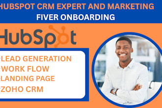 do  hubspot, zoho crm typeform excel workflow lead generation zapier integration
