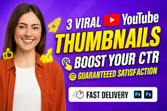make custom viral thumbnails for your youtube videos