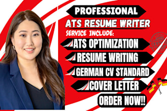craft a professional lebenslauf, bewerbung, ats optimization linkedin profile
