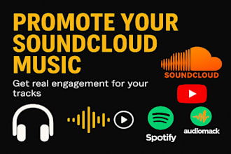promote your soundcloud music
