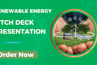 design an investor ready startup pitch deck for renewable energy in US ca brazil