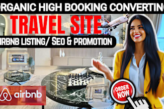 do airbnb SEO manager travel site vrbo real estate property promotion google
