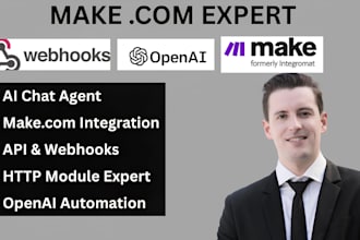 make com ai chat agent http module api integration open ai webhook expert