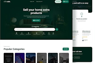 do classified website ads with app gumtree, craiglist, olx test web app clone