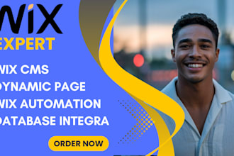 build wix cms dynamic pages with database and automation integration weebly