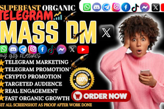 do telegram mass dm, telegram promotion, crypto promotion, mass dm