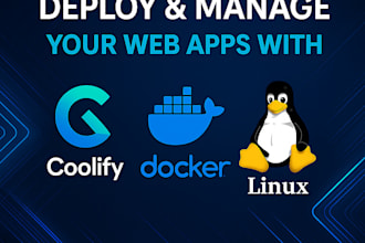 deploy and manage your web apps with coolify, docker and linux server