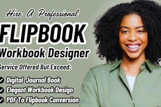 design, convert PDF files to flipbook workbook design digital magazine brochure