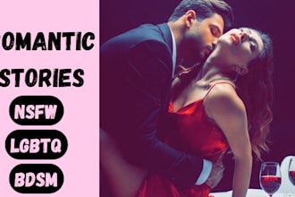 write engaging fantasy smut with nsfw, lgbtq, bdsm, and contemporary romance