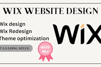design a stunning, SEO optimized wix website that converts