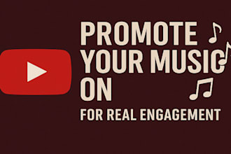 promote your music on youtube for real engagement
