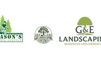 design farm agriculture lawn care landscape logo