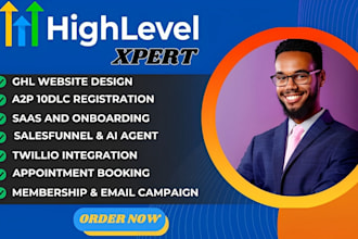 gohighlevel a2p 10dlc registration automation website funnel workflow crm expert