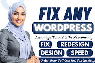 fix wordpress issues, wordpress bug fix, fix wordpress errors, woocommerce fix