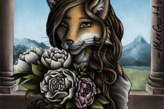 design furry art, sfw and nsfw