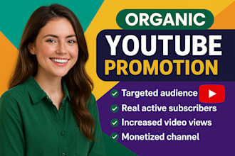 promote ur youtube video marketing chanel monetization nd make it rank on page 1