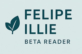 be your honest and constructive beta reader for your book or story
