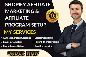 setup shopify affiliate marketing and affiliate program uppromote jaka goaffpro