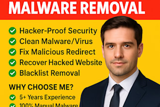do wordpress malware removal and recover hacked website