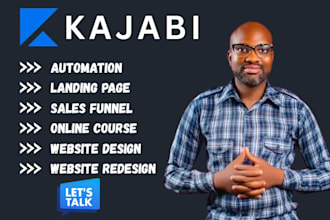 build kajabi website kajabi landing page kajabi online course, thinkific website