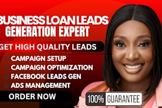 generate business loan leads mca leads using facebook ads and google ads