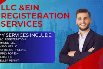 register US llc wyoming delaware non USA resident llc ein registration